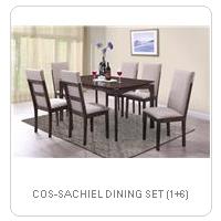 COS-SACHIEL DINING SET (1+6)